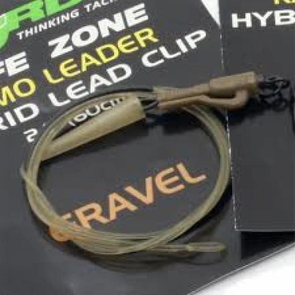 Korda Dark Matter Hybrid Lead Clip Leader Clear 3 Korda Dark Matter Hybrid Lead Clip Leader Clear