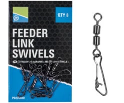 Preston Double Feeder Link Swivels, 8 Stuks! 7 Preston Double Feeder Link Swivels, 8 Stuks! -Aanbiedingen Hengel Xpert Winkel 16496994d6075247