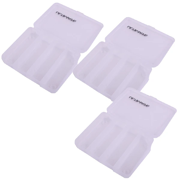 Ultimate Tacklebox 11x8x1,7cm, 3 Stuks! 3 Ultimate Tacklebox 11x8x1,7cm, 3 Stuks!