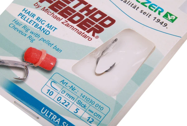 Balzer Zammataro Method Feeder Hair Rig - Size 12 (0.20mm) 3 Balzer Zammataro Method Feeder Hair Rig - Size 12 (0.20mm)