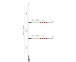 Spro Salt Rig 21 Luminous Beads #1