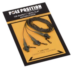 Pole Position CS Leadclip + Leader Action Pack Weed 45lb 1m (3pcs) -Aanbiedingen Hengel Xpert Winkel 26d4514b70b5067a