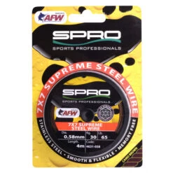 Spro 7x7 Supreme Steel Wire 0,46mm 18kg (4m) -Aanbiedingen Hengel Xpert Winkel 28103b0ca5b55857