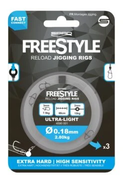 Spro Freestyle Reload Jig Rig 0,28mm (3 Pcs) -Aanbiedingen Hengel Xpert Winkel 299f5e8644a93f64
