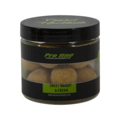 Pro Line Coated Hookbaits Sweet Maggot & Cream (200ml) 20mm Core