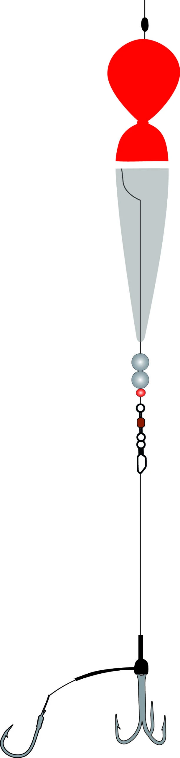 Balzer MK Adventure Deadbait Sail Float Set 2 4 Balzer MK Adventure Deadbait Sail Float Set 2 - Afbeelding 2