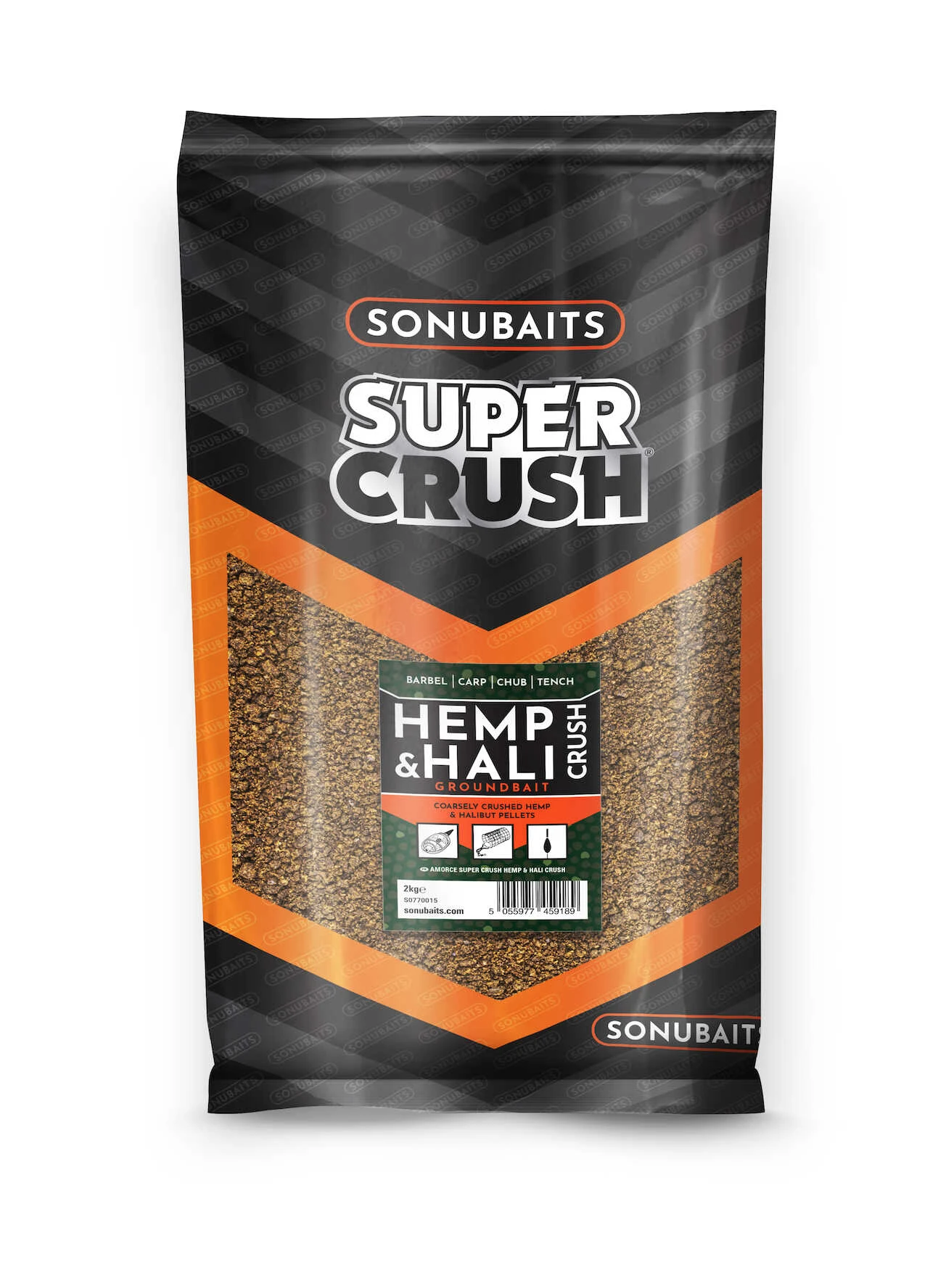 Sonubaits Supercrush Hemp & Hali Lokvoer (2kg) 3 Sonubaits Supercrush Hemp & Hali Lokvoer (2kg)