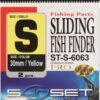 Sunset Sliding Fish Finder 30mm (2 Stuks)