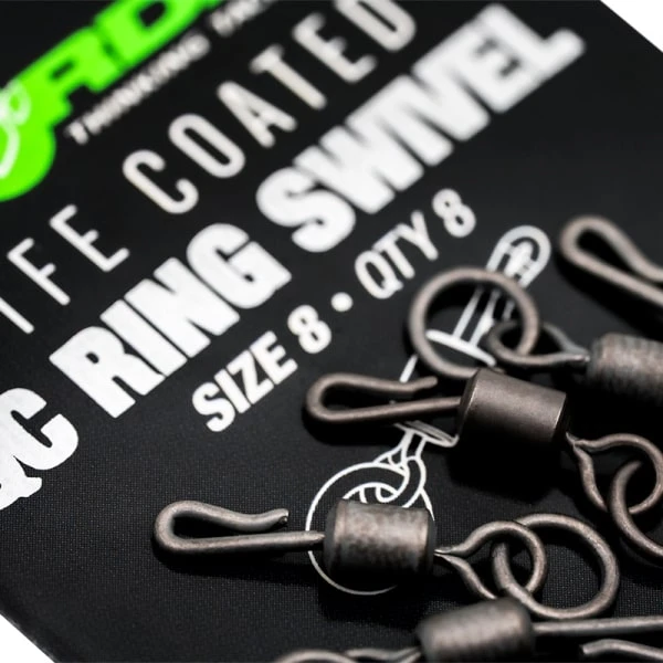 Korda PTFE QC Ring Swivel Size 8 3 Korda PTFE QC Ring Swivel Size 8