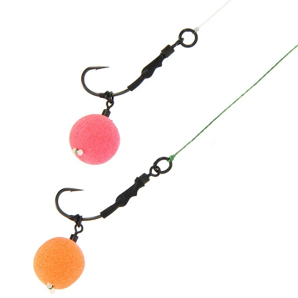 NGT Ronnie Rigs - 3 Pack With Teflon Hooks Size 6 3 NGT Ronnie Rigs - 3 Pack With Teflon Hooks Size 6