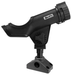 Powerlock Rod Holder, Black, Incl. 0241 Side/Deck Mount