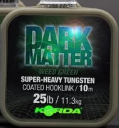 Korda Dark Matter Super-Heavy Tungsten Coated Hooklink Brown 25lb