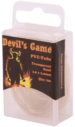 B. Richi PVC Tube 2m 1,0 X 2,0mm Transparent Sand