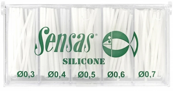 Sensas Silicon Tubes 0,3 - 0,7mm 3 Sensas Silicon Tubes 0,3 - 0,7mm