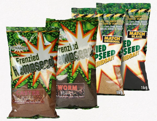 Dynamite Baits Frenzied Hemp Groundbait Worm 3 Dynamite Baits Frenzied Hemp Groundbait Worm