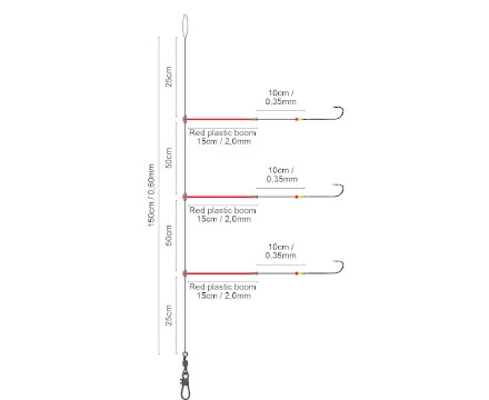 Spro Salt Rig 27 Plastic Boom #4 3 Spro Salt Rig 27 Plastic Boom #4