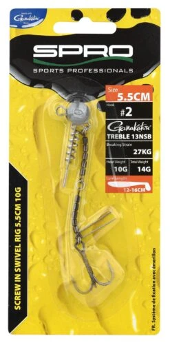 Spro Screw In Swivel Rig 5,5cm 5gr Hooksize 2 -Aanbiedingen Hengel Xpert Winkel a92df64700d560e8