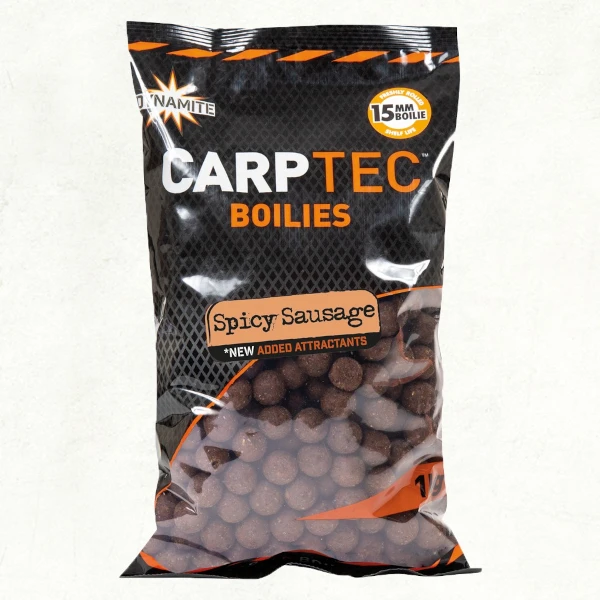 Dynamite Baits CarpTec Spicy Sausage 20mm (1kg) 3 Dynamite Baits CarpTec Spicy Sausage 20mm (1kg)