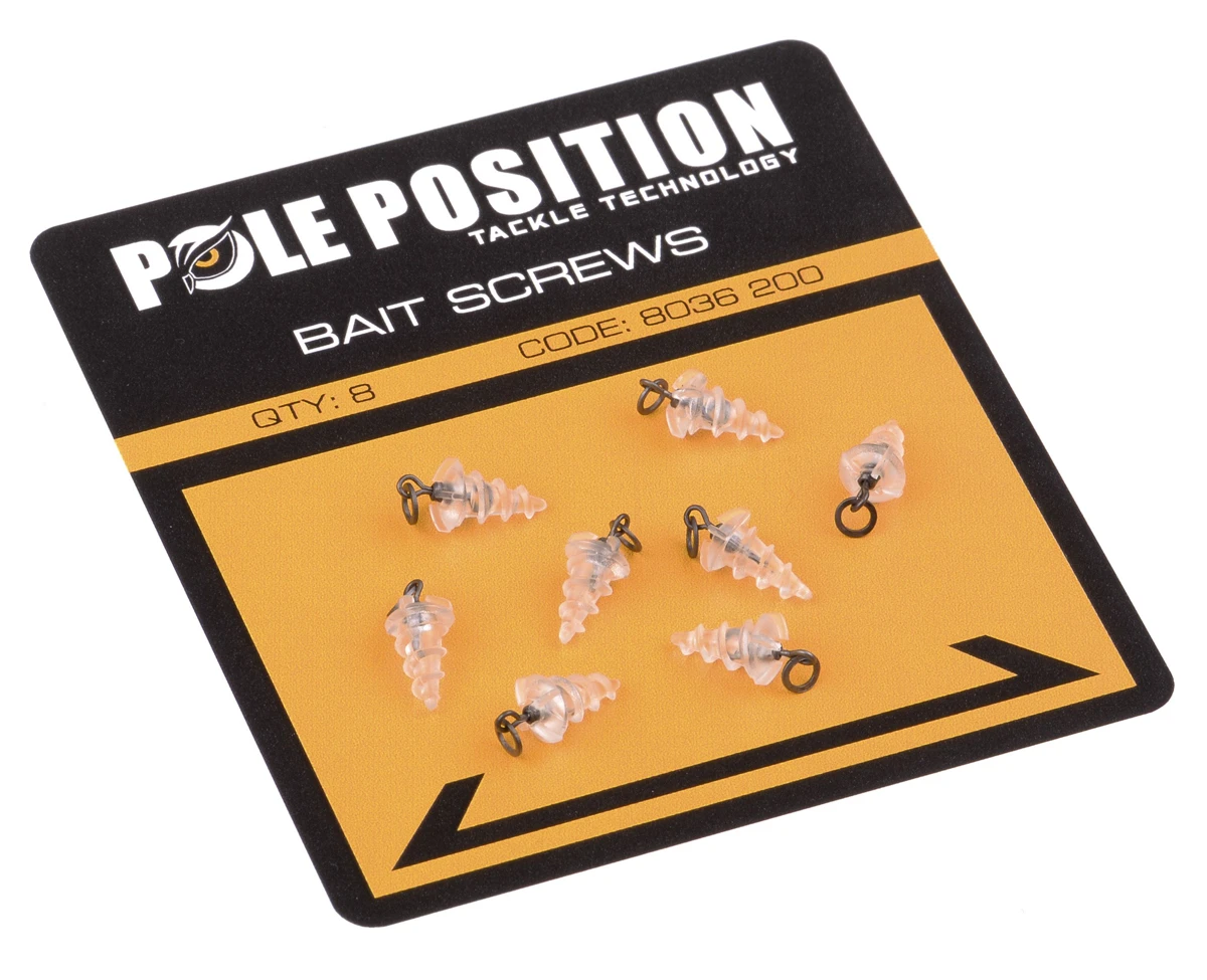 Pole Position Bait Screws 3 Pole Position Bait Screws