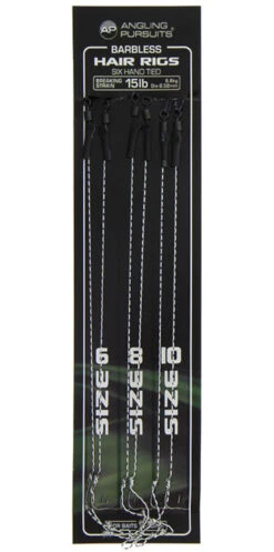 Angling Pursuits Sixpack Hair Rigs 15lb Size 6 / 8 / 10 -Aanbiedingen Hengel Xpert Winkel c2fb53652eecf1a2