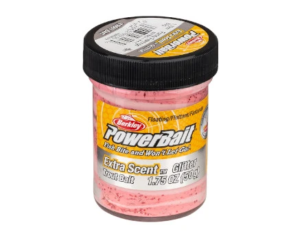 Berkley PowerBait® Trout Bait Glitter 50g Funky Flamingo 3 Berkley PowerBait® Trout Bait Glitter 50g Funky Flamingo