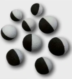 Behr Pop Up Round Mix Black White (9 Stuks)
