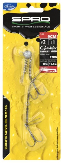 Spro Screw In Swivel Rig 9cm 10gr Hooksize 1+2 9 Spro Screw In Swivel Rig 9cm 10gr Hooksize 1+2 -Aanbiedingen Hengel Xpert Winkel eb1c1041aa1c77c1
