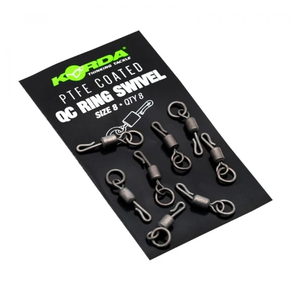Korda PTFE QC Ring Swivel Size 8 5 Korda PTFE QC Ring Swivel Size 8 - Afbeelding 3