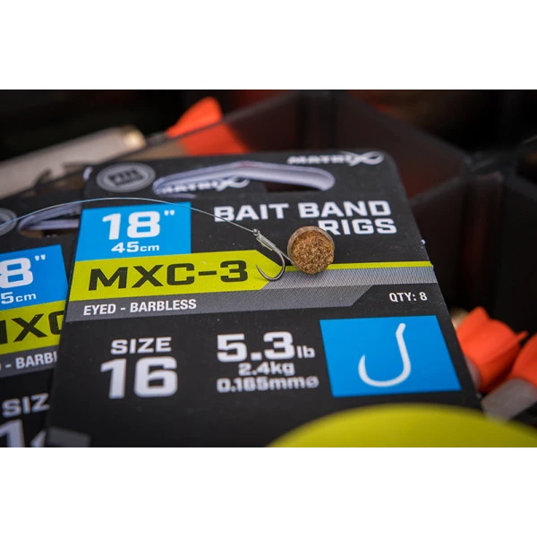 Matrix MXC-3 Band 18" (45cm) Barbless (8pcs) Size 12 3 Matrix MXC-3 Band 18" (45cm) Barbless (8pcs) Size 12